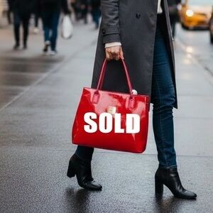 Authentic MCM Limited Edition Tote Bag Patent